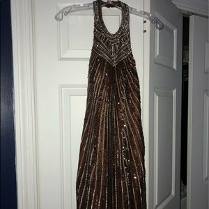 SHAIL K gorgeous halter homecoming dress. Size 8